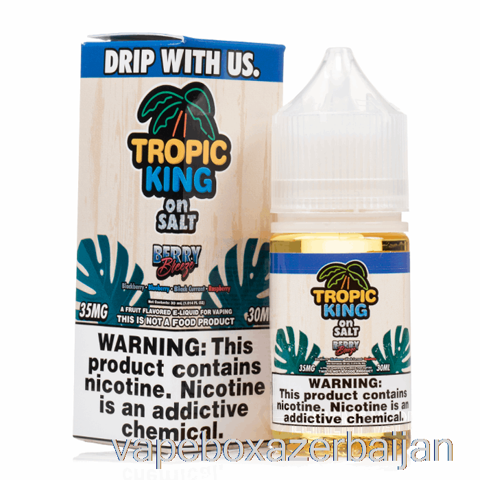 Vape Box Azerbaijan Berry Breeze - Tropic King On Salt - 30mL 35mg